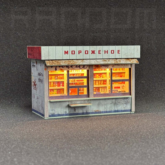 Ночник Ларёк «Мороженое»