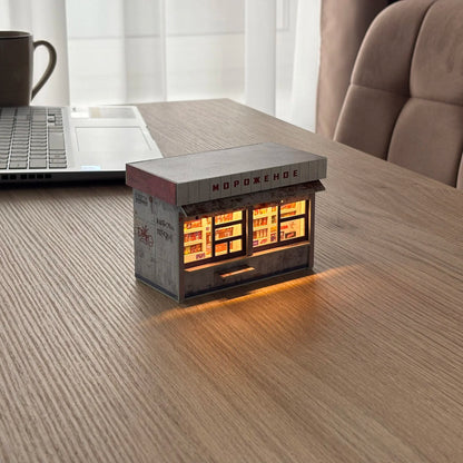 Ночник Ларёк «Мороженое»