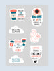 Notre Locus Sticker-pack Coffee Investor