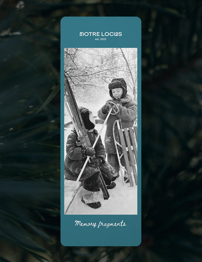 «Winter memories» collection postcards + bookmarks